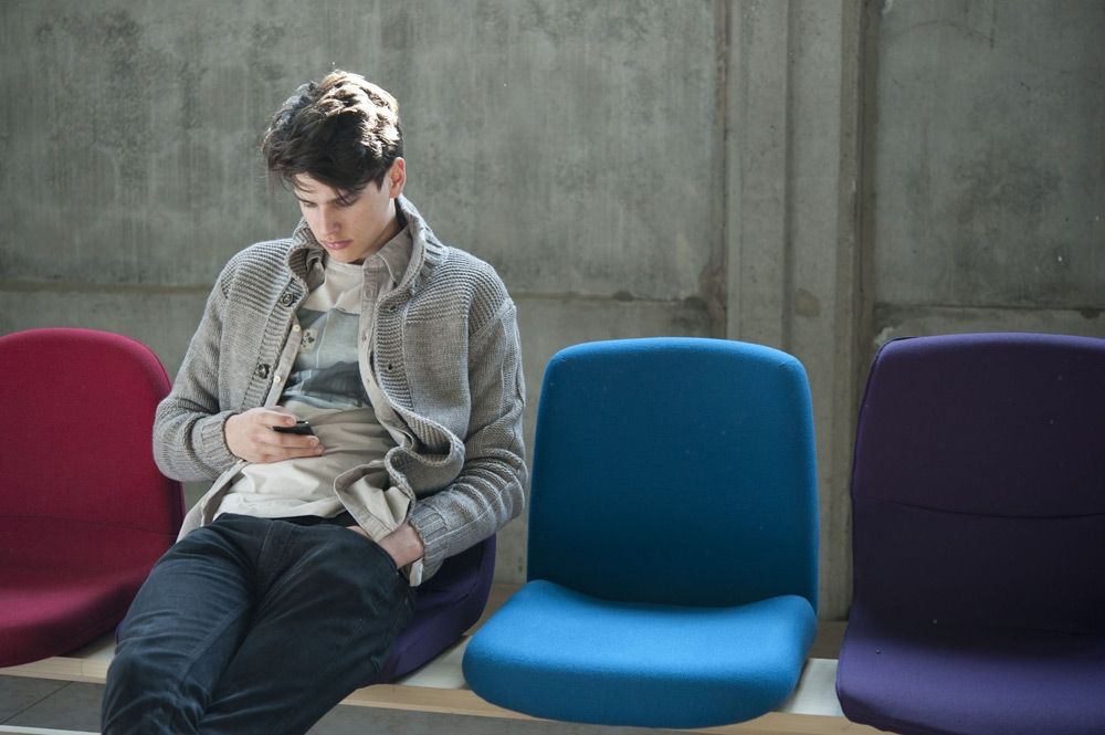 Il design Manerba sul set fotografico di Corneliani
