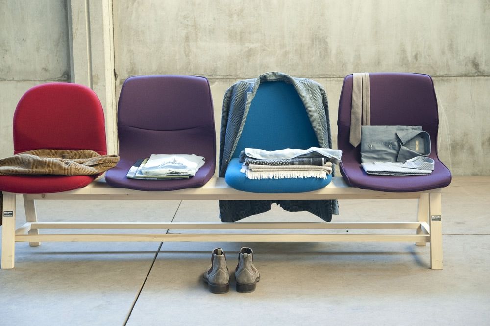 Il design Manerba sul set fotografico di Corneliani0002