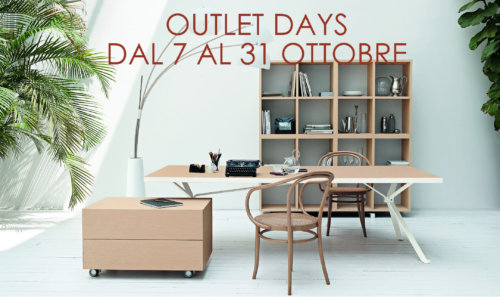 OUTLET DAYS dal 7 al 31 Ottobre