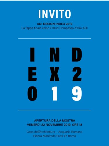 Il sistema Undecided selezionato dall’ADI DESIGN INDEX 2019