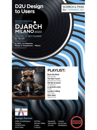 Vi aspettiamo per la serata DJ Arch Milano 2023!