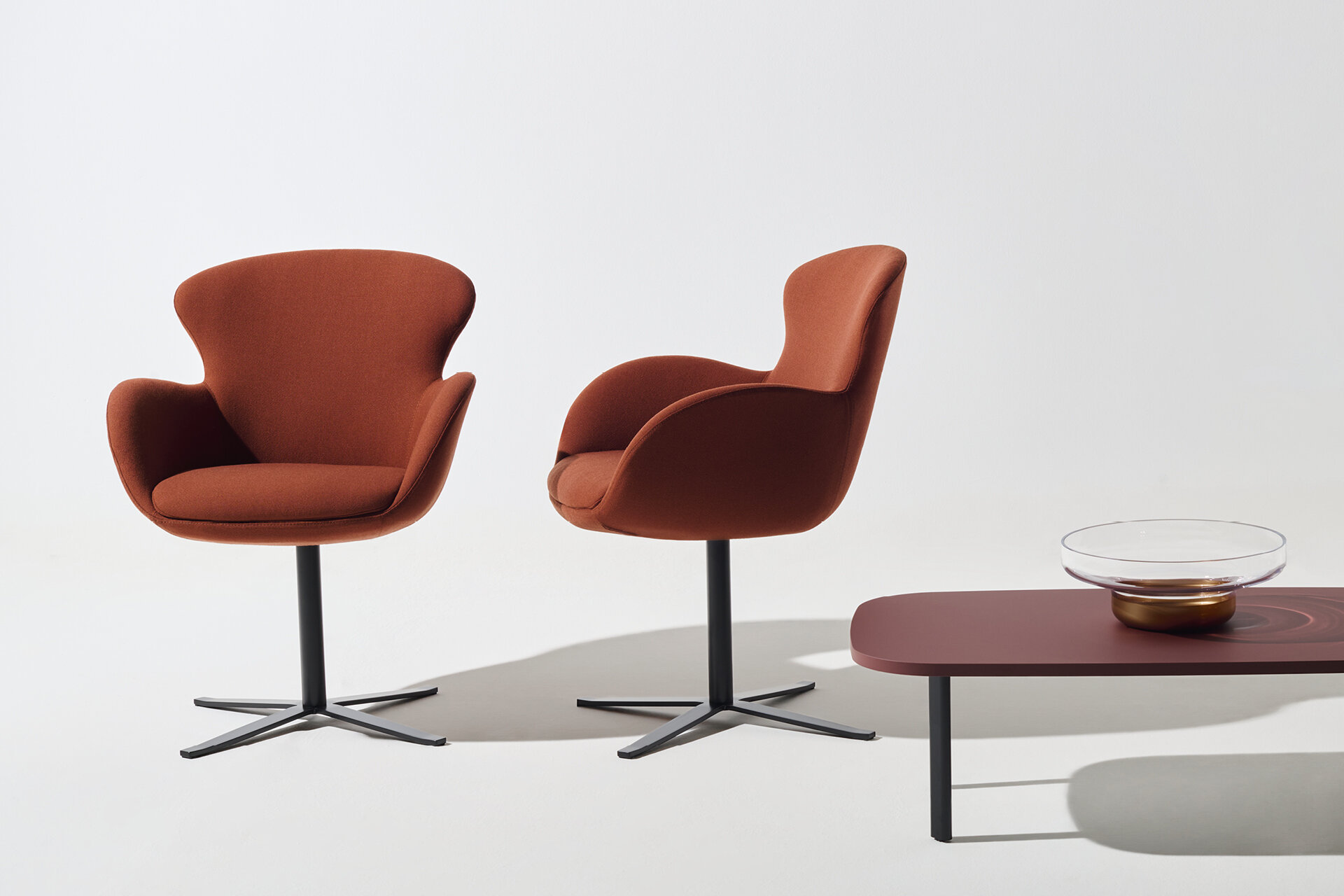 sedia comoda di design per sala meeting