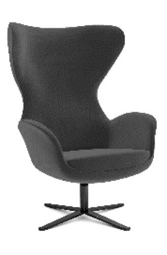 Sedia girevole di design per sala d'attesa