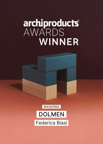 Archiproducts Design Award 2024, DOLMEN. Sculture design di Federica Biasi per MANERBA