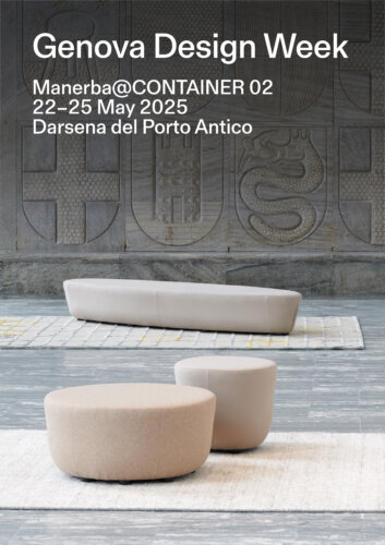Manerba@CONTAINER 02 – Genova Design Week | 22–25 May