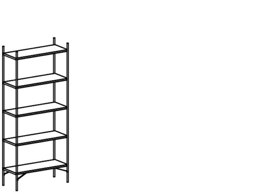 Libreria Ethea system by Manerba